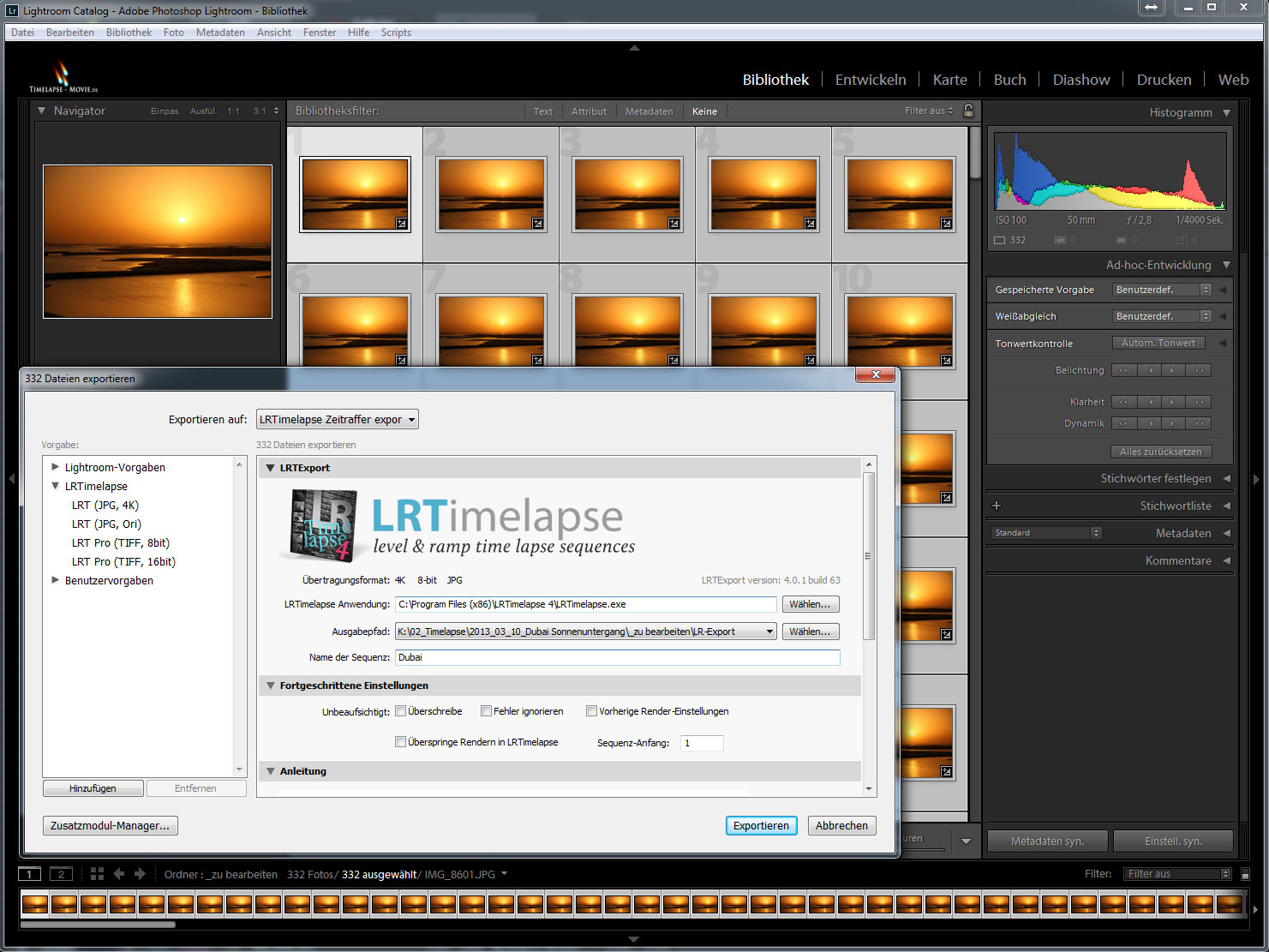 lrtimelapse workflow